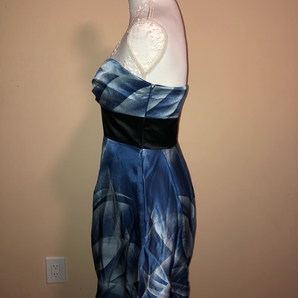 BCBG Strapless Silk Dress 4 - Picture 4 of 7
